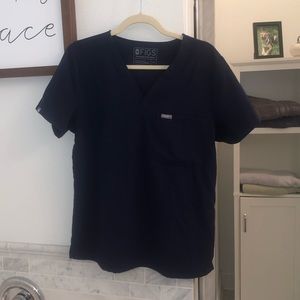 FIGS scrub top, navy blue!